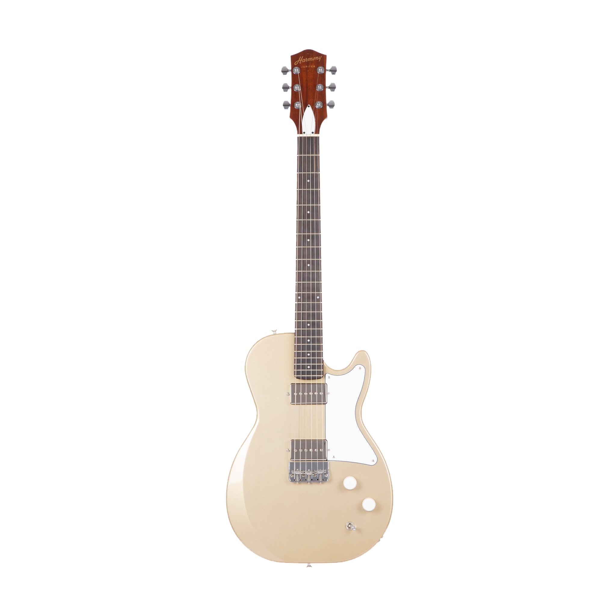 Standard Series Jupiter w/ Phat Cat P90 Electric Guitar w/ Case, Champagne