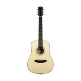 Foundation Series Terra Petite Dreadnought Acoustic Guitar w/Bag, Natural Satin