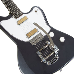 Standard Series Silhouette w/ Bigsby Electric Guitar w/Case, RW FB, Slate