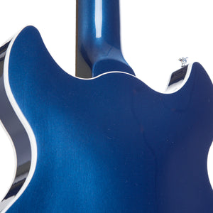 Standard Series Comet Electric Guitar w/Case, RW FB, Midnight Blue