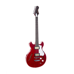 Standard Series Comet Electric Guitar w/Case, RW FB, Trans Red