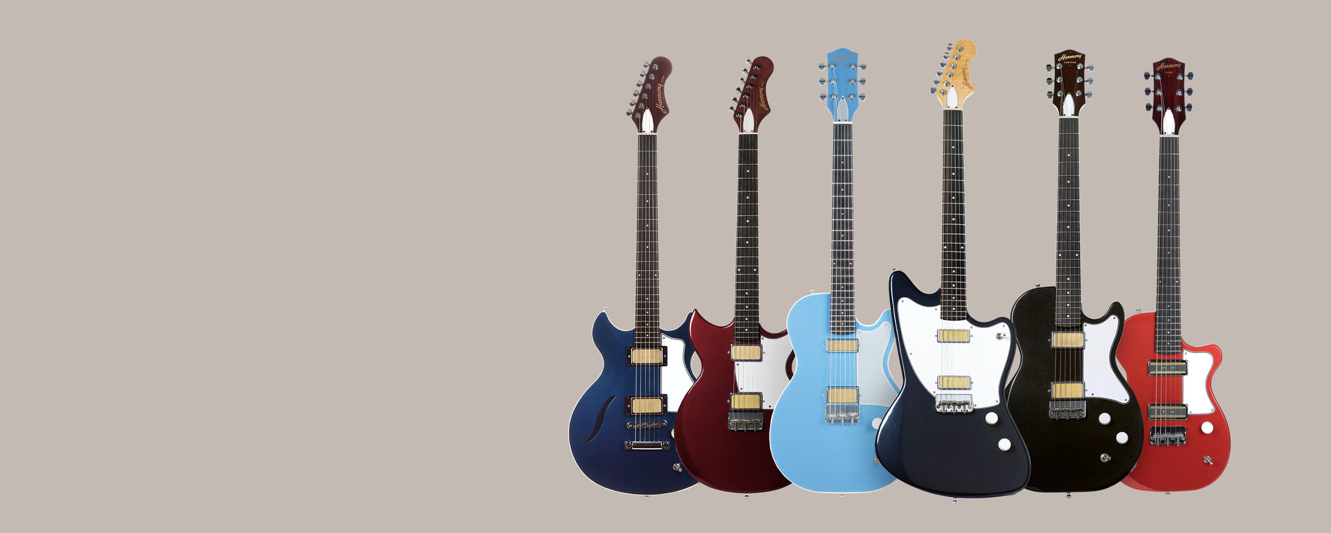 Meerdere Armstrong blijven Our Electric Guitars | Harmony Guitars