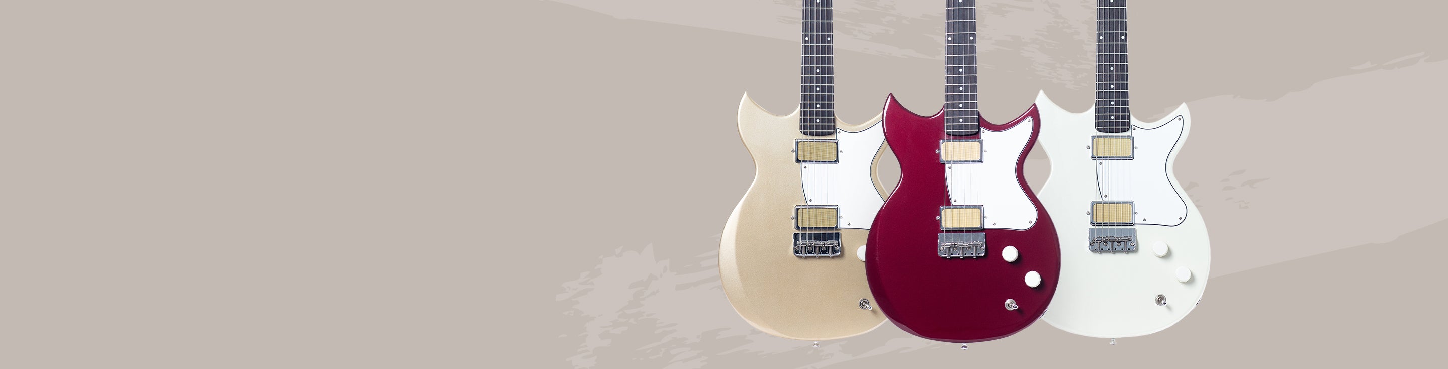 Standard Series Rebel Electric Guitar w/Case, RW FB, Pearl White