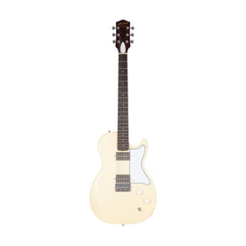 Harmony Standard Jupiter w/ Phat Cat P90 Electric Guitar w/ Case, Pearl White