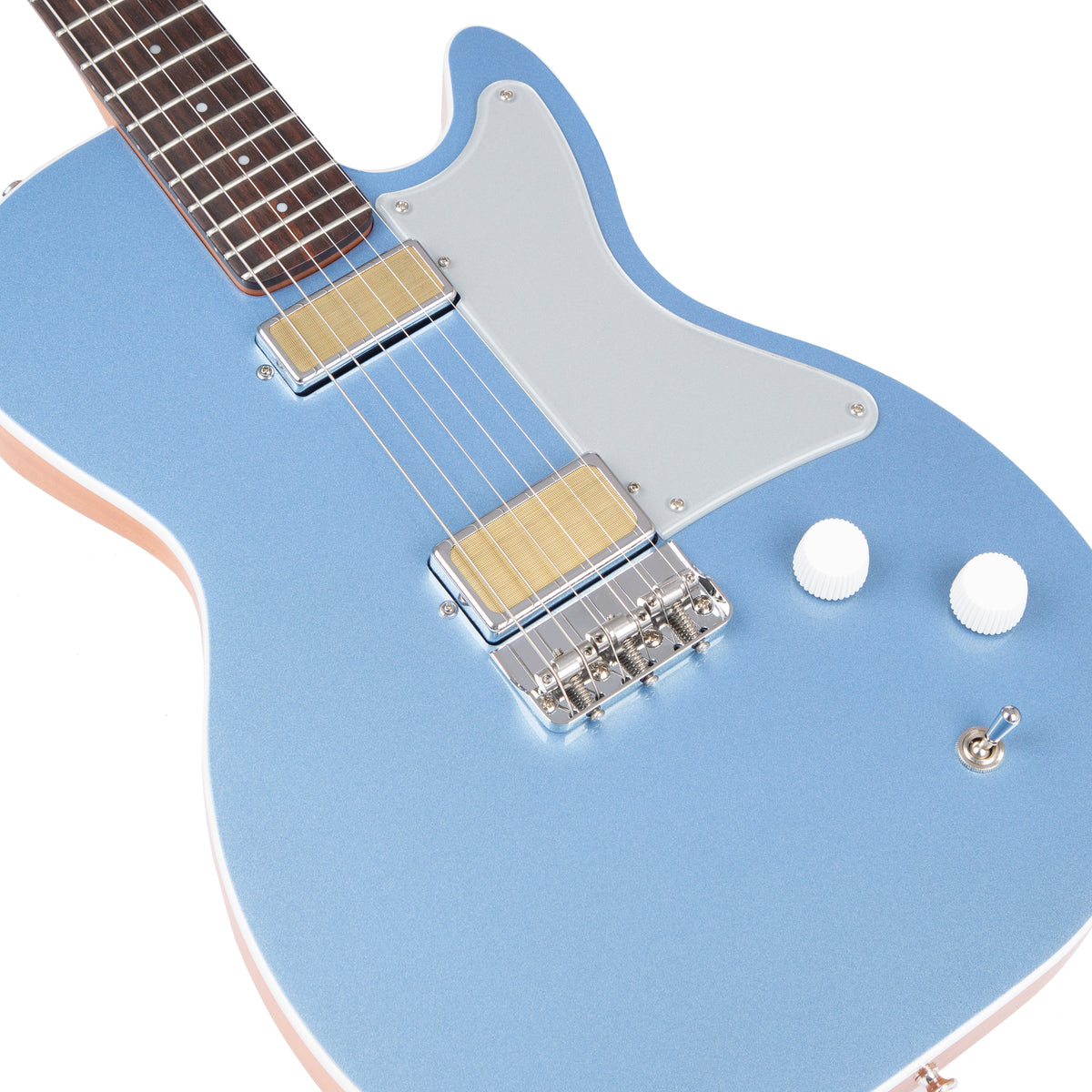 Standard Series Jupiter Thinline Electric Guitar w/Case, Sky Blue