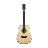 Foundation Series e-Terra ST Petite Dreadnought Acoustic Guitar w/Bag, Natural Satin