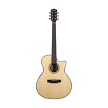Foundation Series e-Terra ST GA Cutaway Acoustic Guitar, Natural Satin