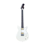 Harmony Standard Rebel Electric Guitar w/Case, RW FB, Pearl White