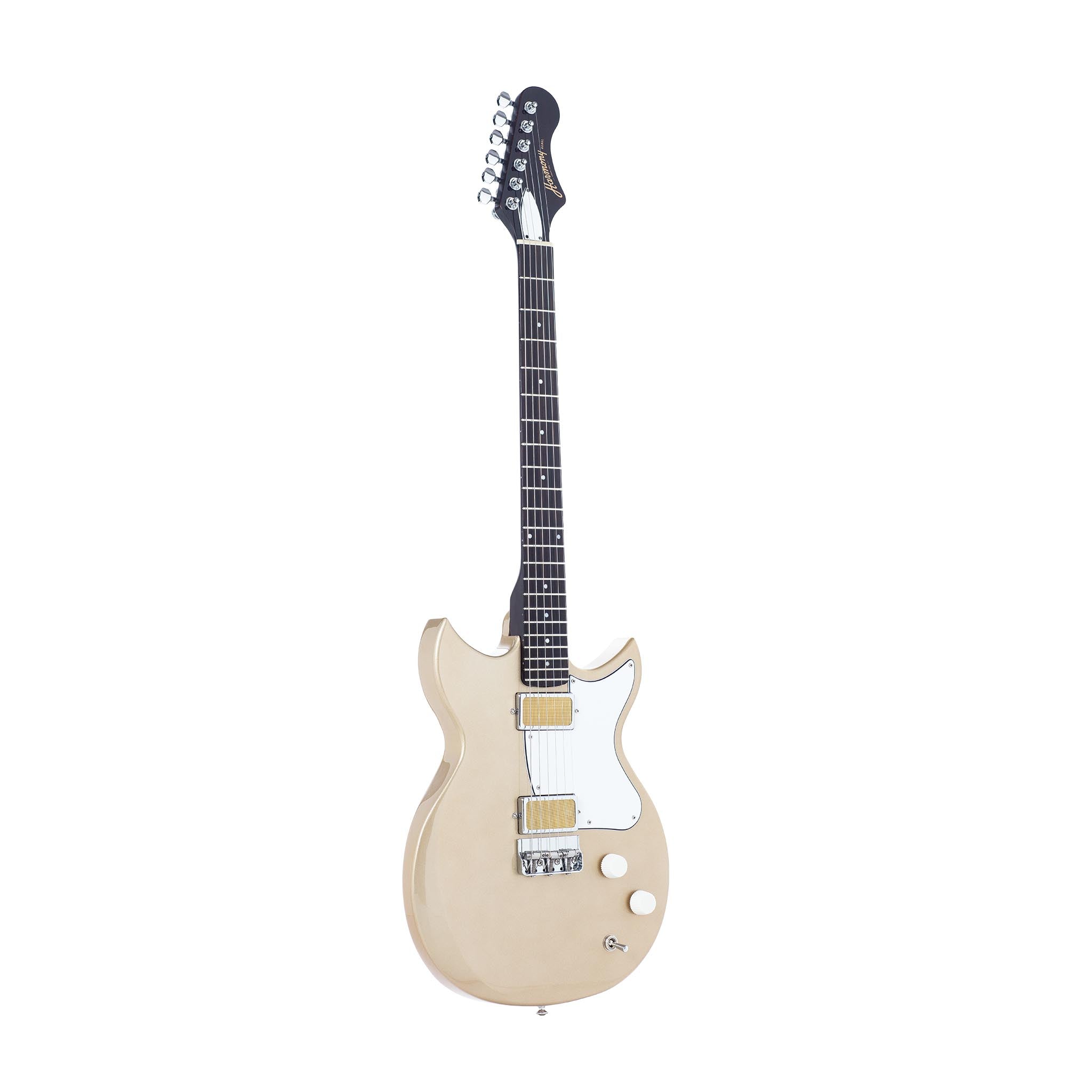 Standard Series Rebel Electric Guitar w/Case, RW FB, Champagne
