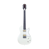 Harmony Standard Jupiter Electric Guitar w/Case, RW FB, Pearl White