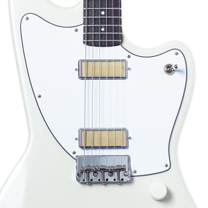 Standard Silhouette Electric Guitar w/Case, RW FB, Pearl White