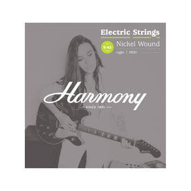HE01 Nickel Electric Guitar Strings, Light, 9/42