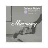 HA02 Phosphor Bronze Acoustic Guitar Strings, Custom Light, 11/52