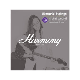 HE04 Nickel Electric Guitar Strings, Custom Regular, 10/52