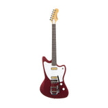 Harmony Standard Silhouette w/ Bigsby Electric Guitar w/Case, RW FB, Burgundy