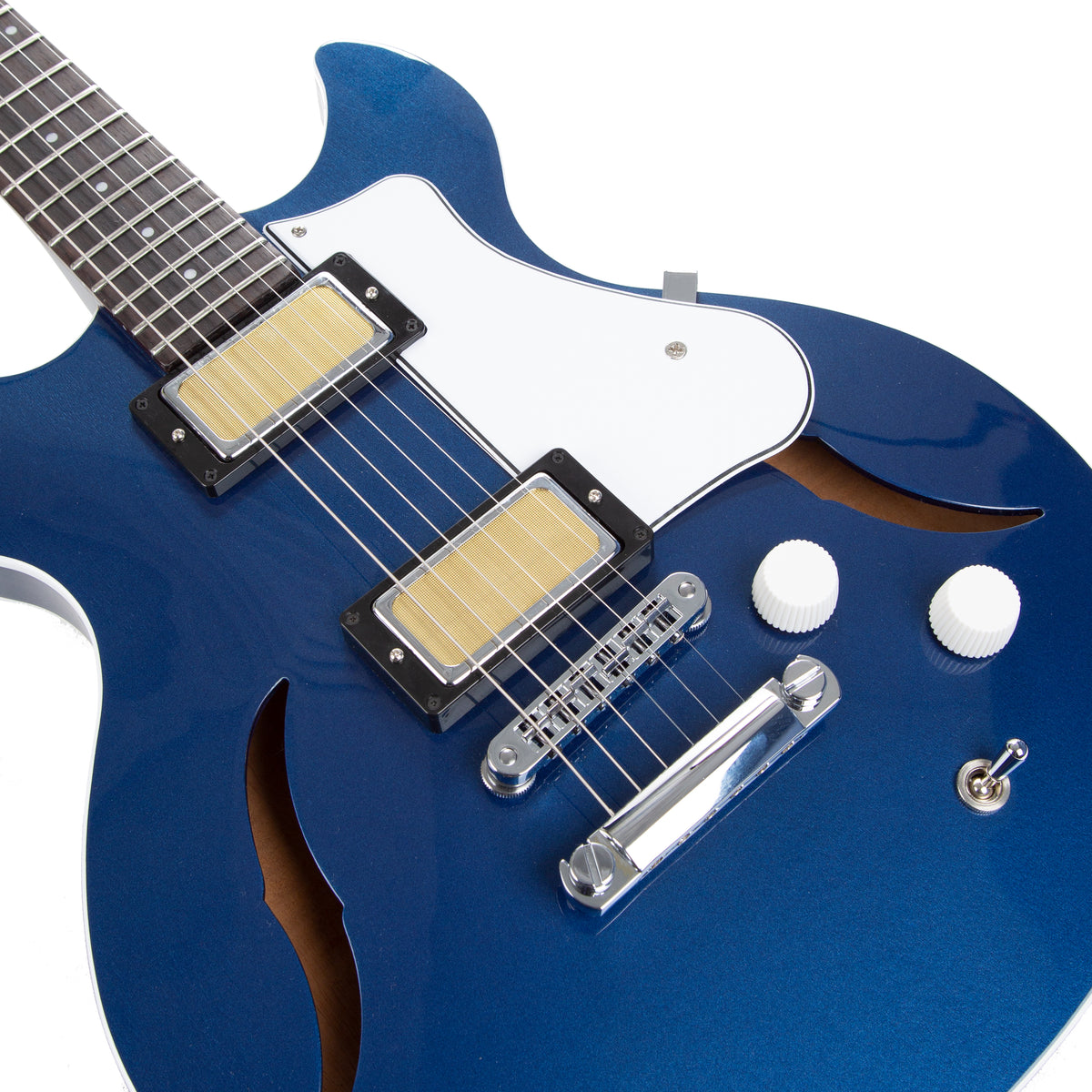 Standard Series Comet Electric Guitar w/Case, RW FB, Midnight Blue