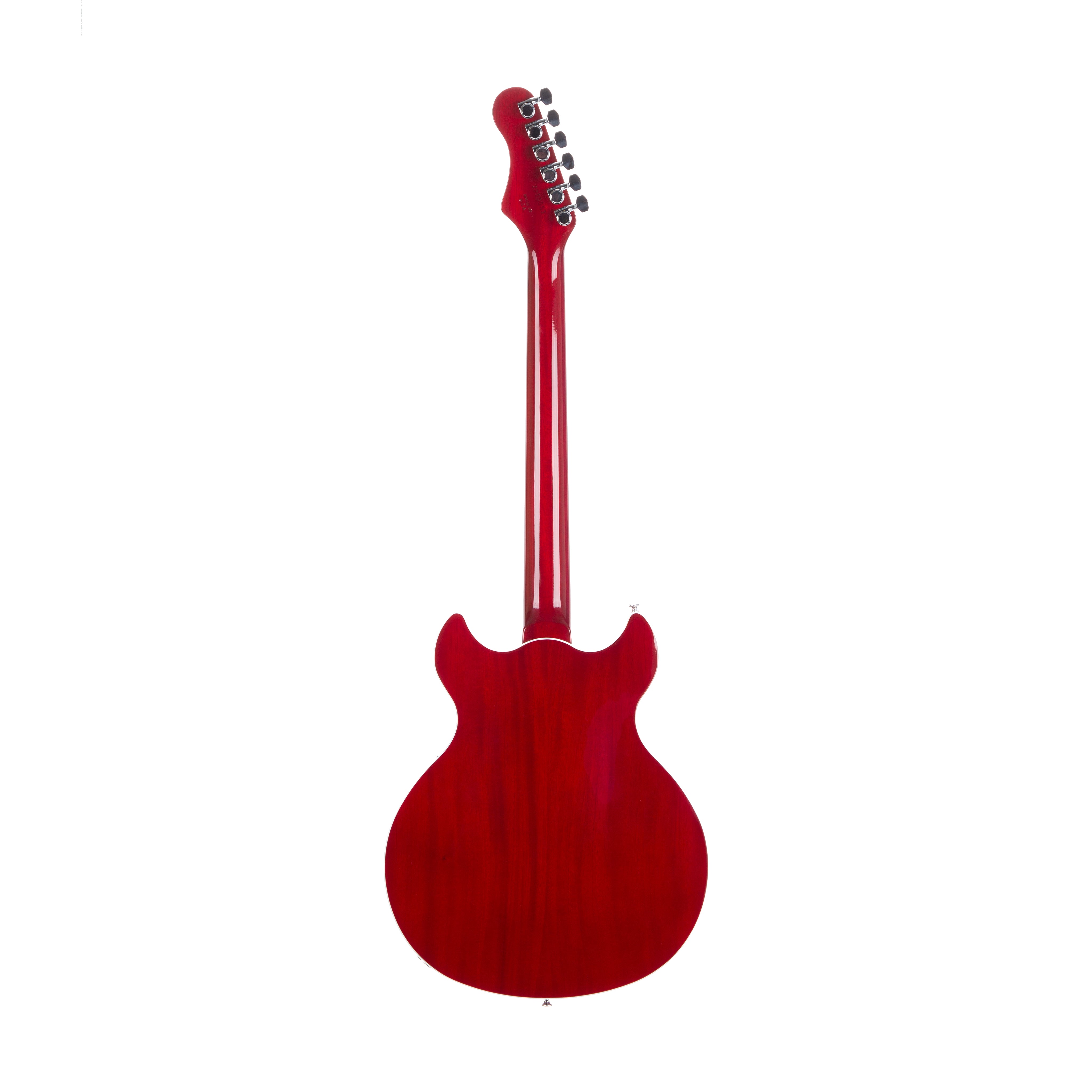 ギター madcity effects crazy comet Standard Series Comet Electric Guitar w/Case, RW FB, Trans Red